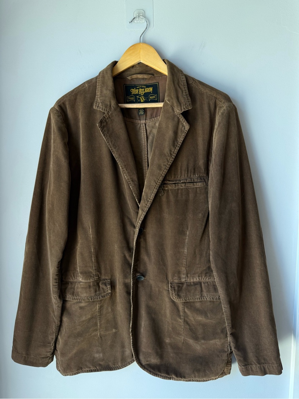 True Religion Corduroy Blazer Sport Coat